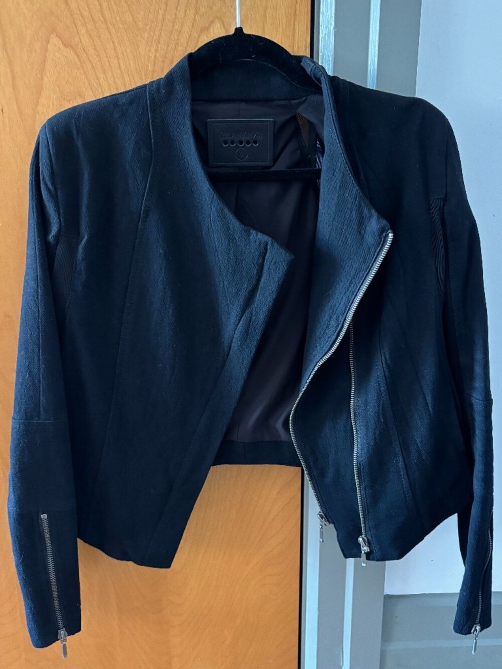 BlankNYC Mesh Black Jacket